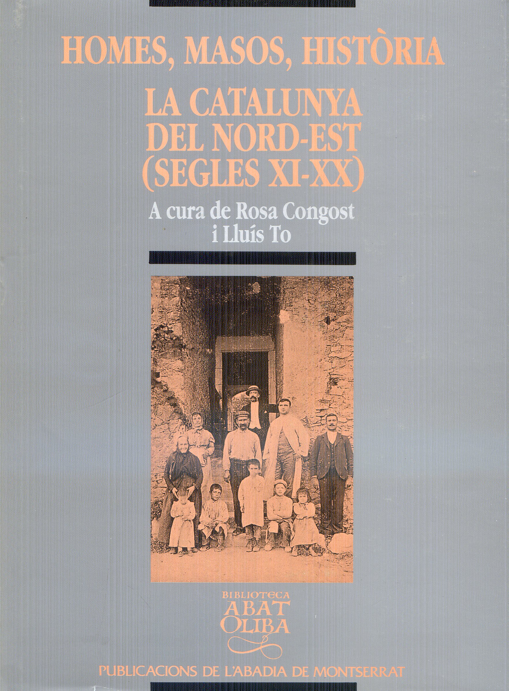 Homes, masos, història. : La Catalunya del nord-est (segles XI-XX) - Portada